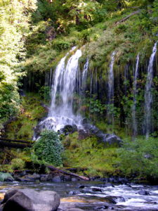 Mossbrae Falls in Dunsmuir